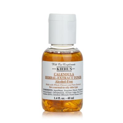 Kiehl's - Calendula Herbal Extract Alcohol-Free Toner - For Normal to Oily Skin Types  40ml/1.4oz