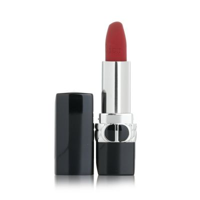 Christian Dior - Rouge Dior Floral Care Refillable Lip Balm - # 999 (Matte Balm)  3.5g/0.12oz