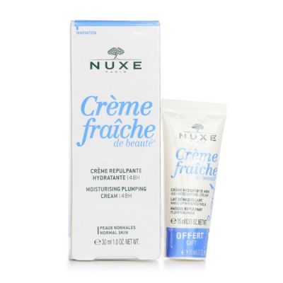 Nuxe - Creme Fraiche De Beaute 48HR Moisturising Plumping Cream Gift Set (For Normal Skin)  30ml+15ml
