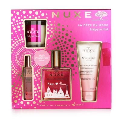 Nuxe - La Fete En Rose - Happy in Pink Set  4pcs