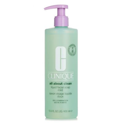 Clinique - All About Clean Liquid Facial Soap Mild (Dry Combination Skin)  400ml/13.5oz