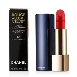Chanel - Rouge Allure Velvet - # 66 L'Indomabile  3.5g/0.12oz