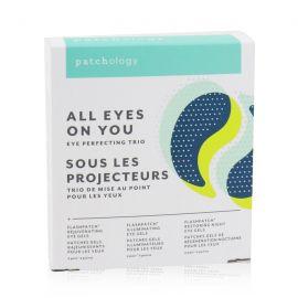 Patchology - FlashPatch Eye Gels - All Eyes On You Совершенствующий Набор Трио для Глаз: Омолаживающий, Осветляющий, Восстанавливающий  6pairs