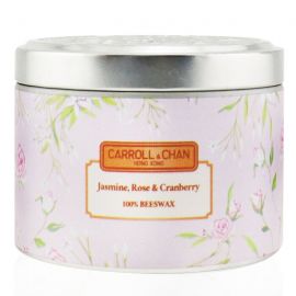 The Candle Company (Carroll & Chan) - Свеча из 100% Пчелиного Воска - Jasmine Rose Cranberry (8x6) cm